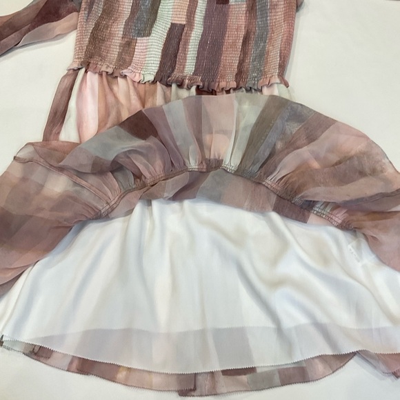 Aritzia Wilfred Tempest Tier Mini Dress Size Medium - Picture 12 of 16